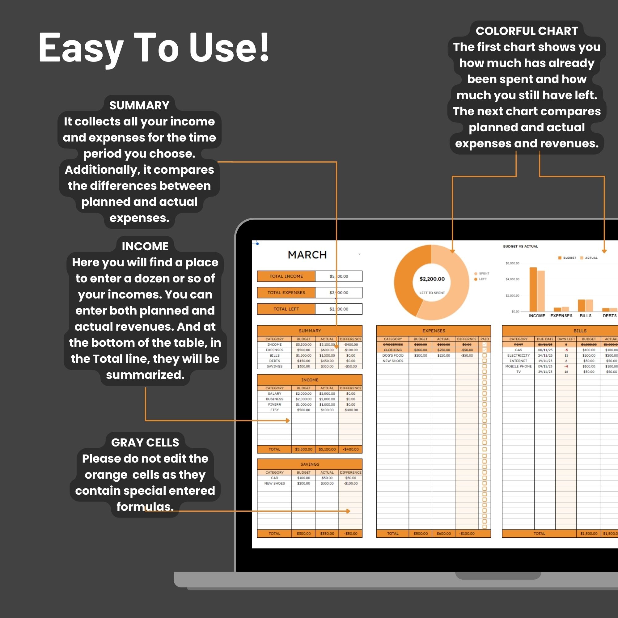Monthly Budget Planner